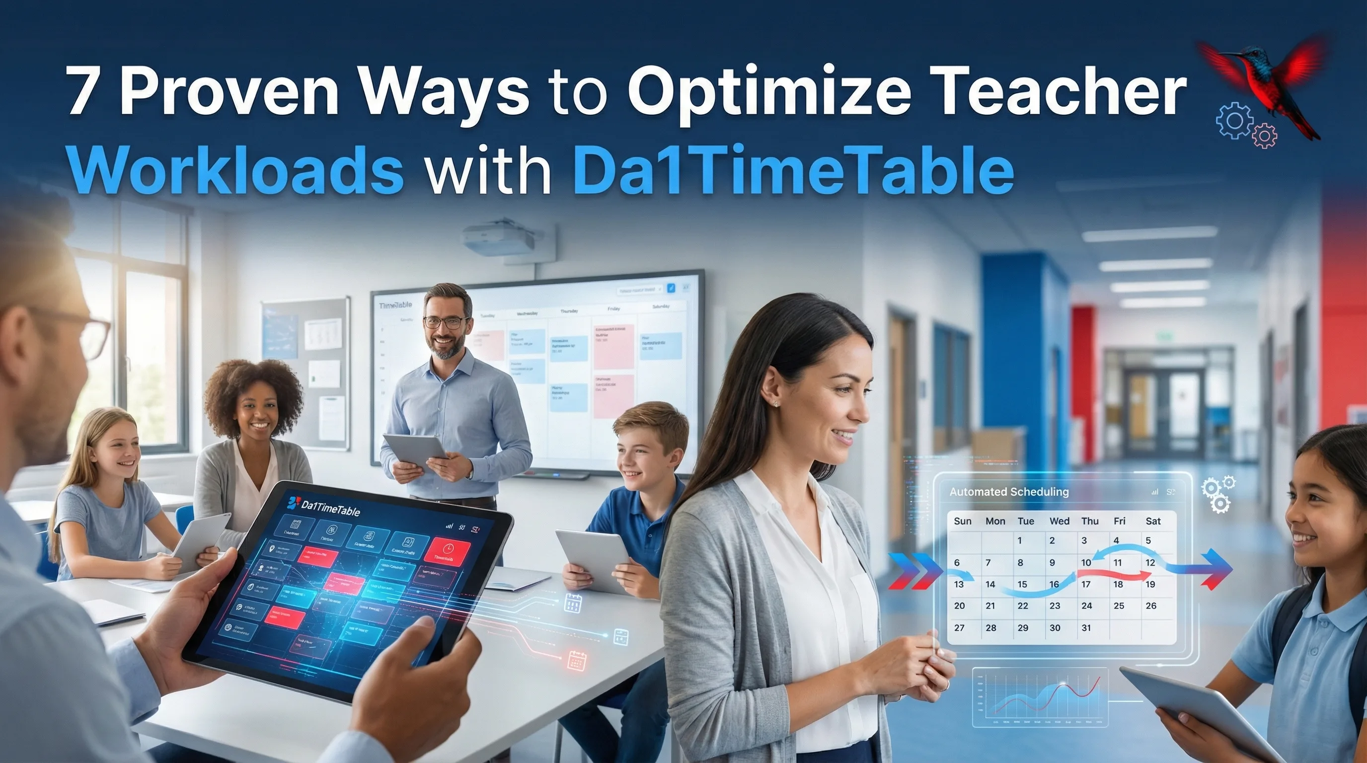 7 Proven Ways to Optimize Teacher Workloads with Da1TimeTable