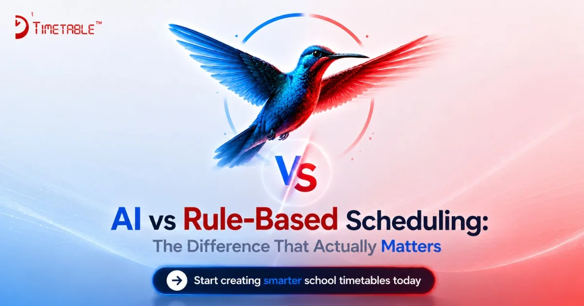 AI vs. Rule-Based Scheduling: The Difference That Actually Matters